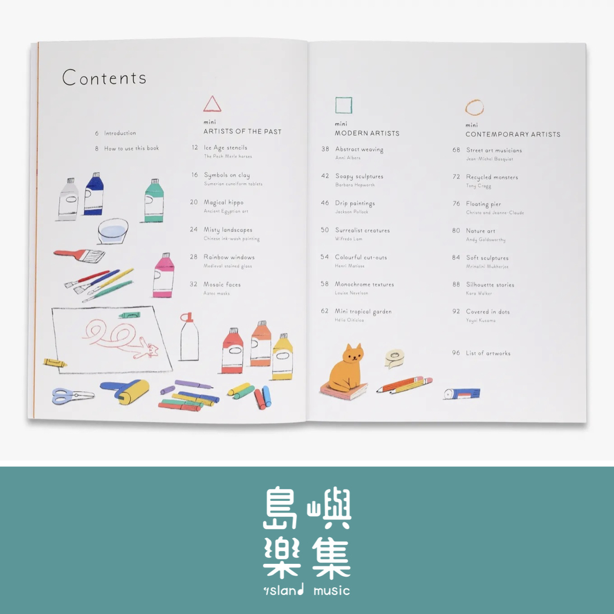 Mini Artists: 20 Projects Inspired by the Great Artists