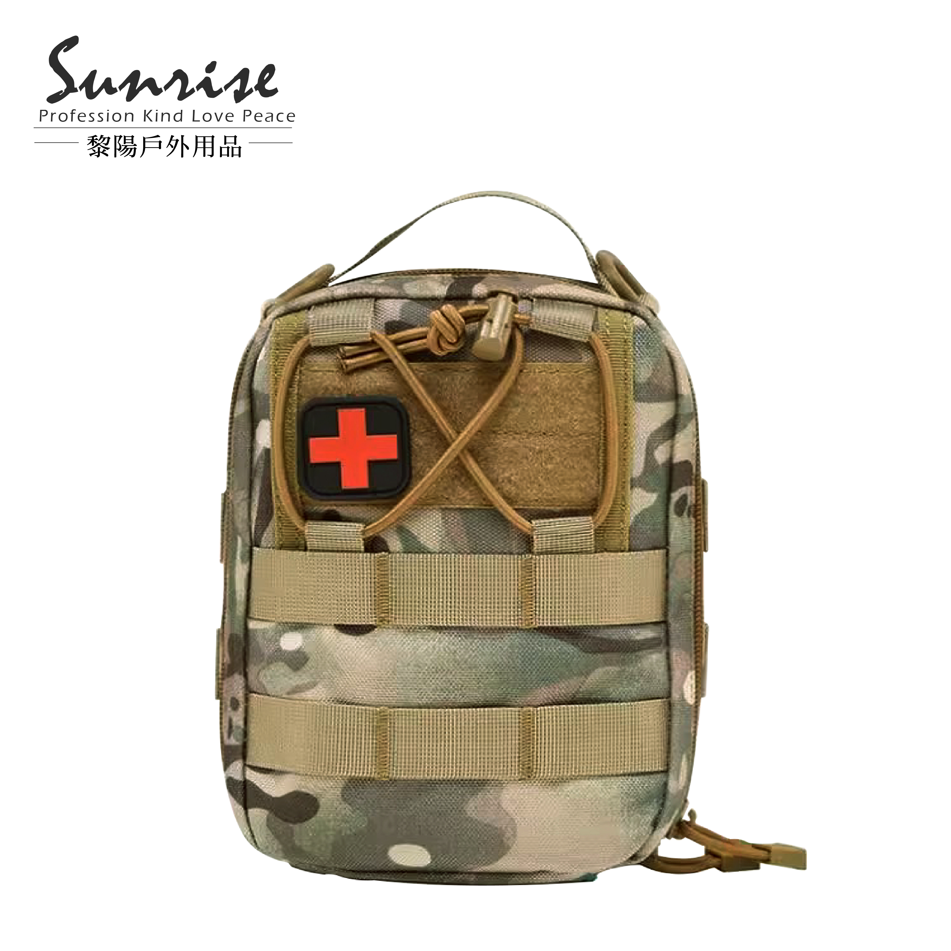 戶外軍風多隔層側背包 (3色) 迷彩系列/素色/MOLLE系統 70CTP724