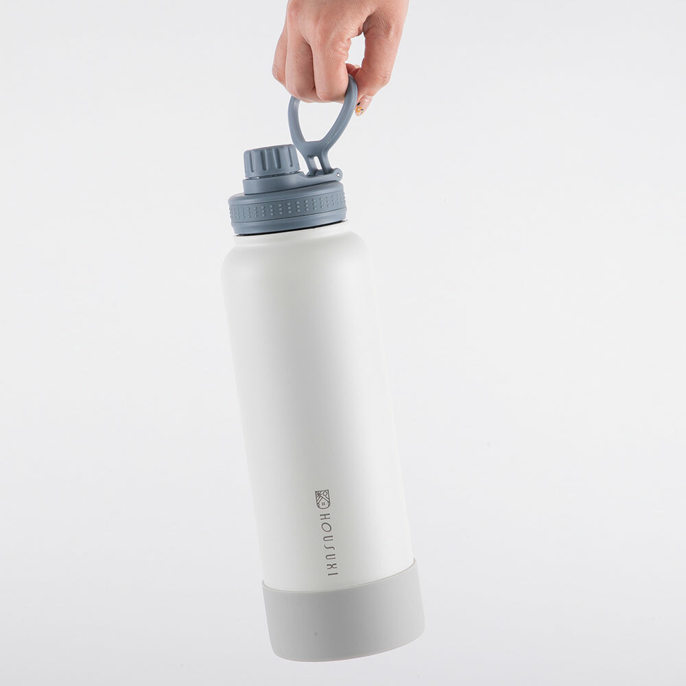 【HOUSUXI】雙蓋組大容量保冷保溫瓶-2款-1200ml