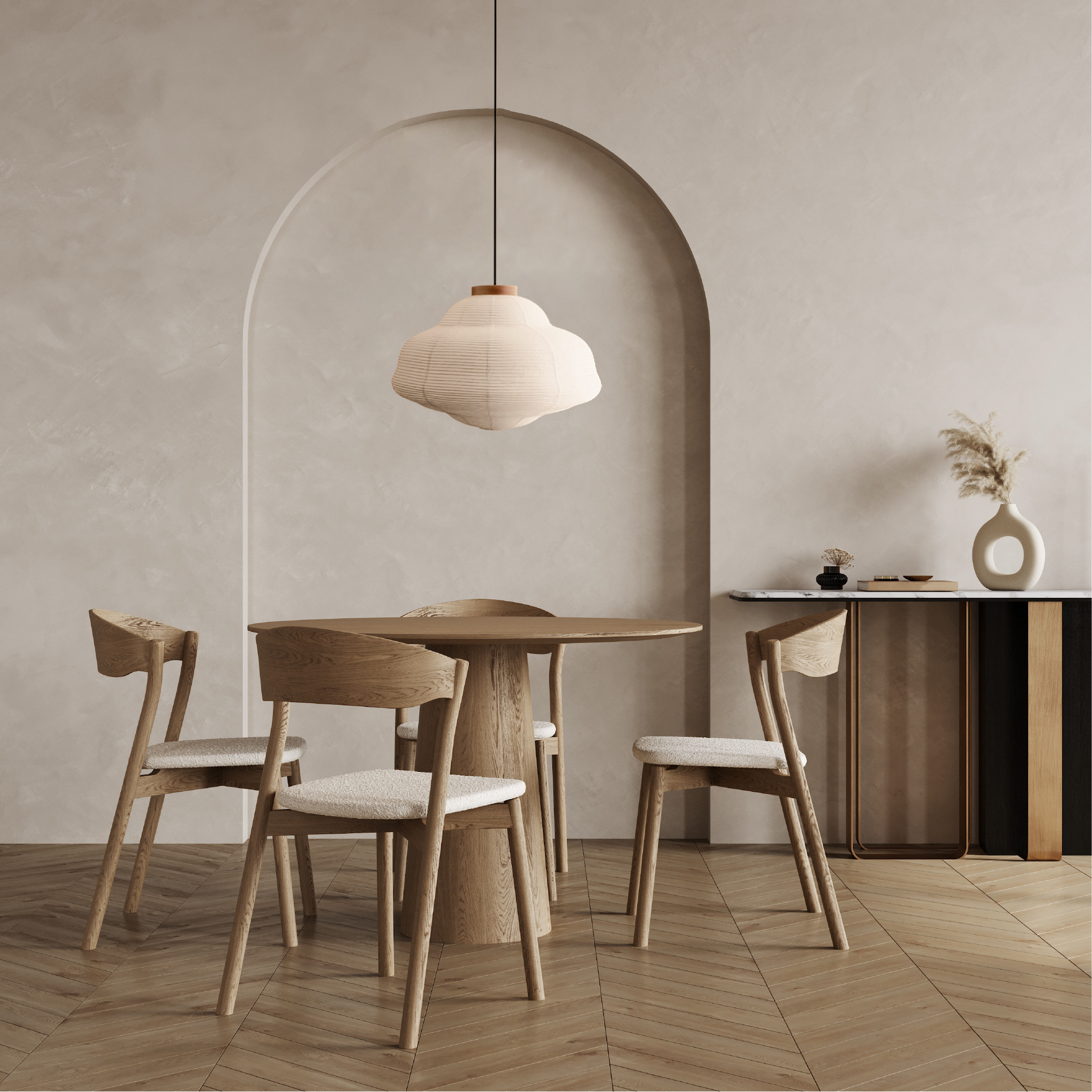 紙牛奶燈 - Ø55 by KIMU