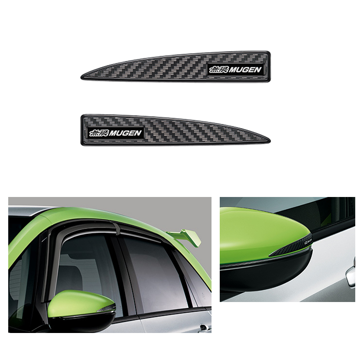 MUGEN 無限 後視鏡CARBON貼紙 HONDA FIT GR