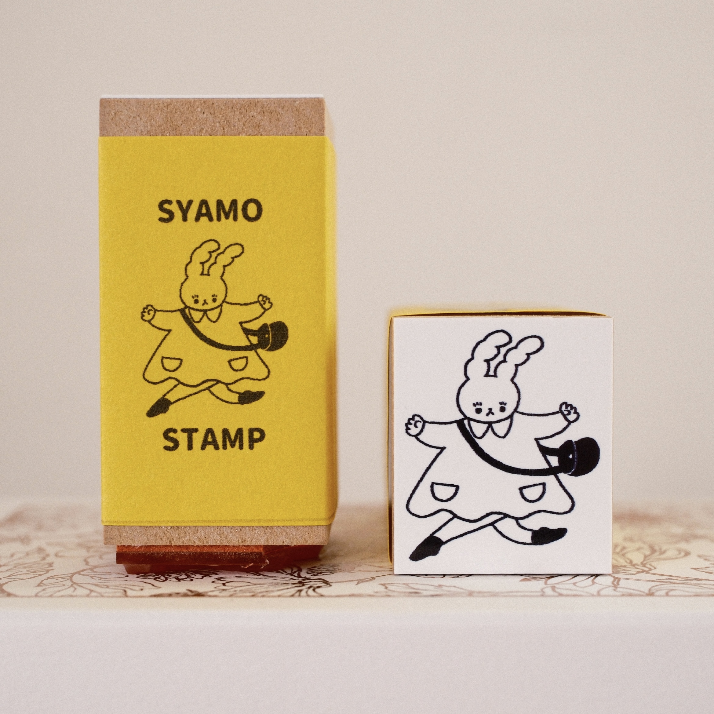 SYAMO Stamp木製長柄印章／第二彈／四款