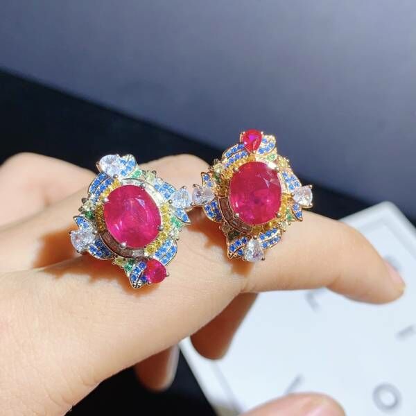 (11.24U)高品質緬甸新燒紅寶石 戒指