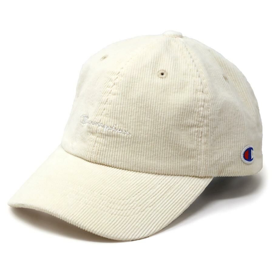 中性-HY燈芯絨刺繡棒球帽-象牙米（381-0083-IVORY）