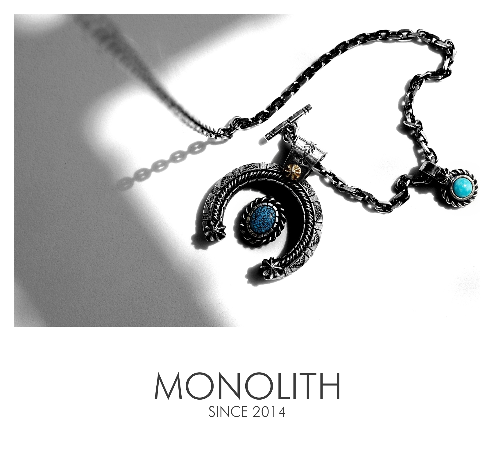 綠松石小月牙【吊墜】