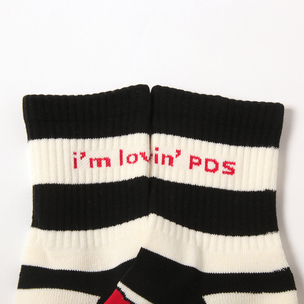 預訂2024/2月 PUNK DRUNKERSあいつピエロボーダーソックス⚠️⚠️熱賣款‼️落單前請先PM查詢貨源