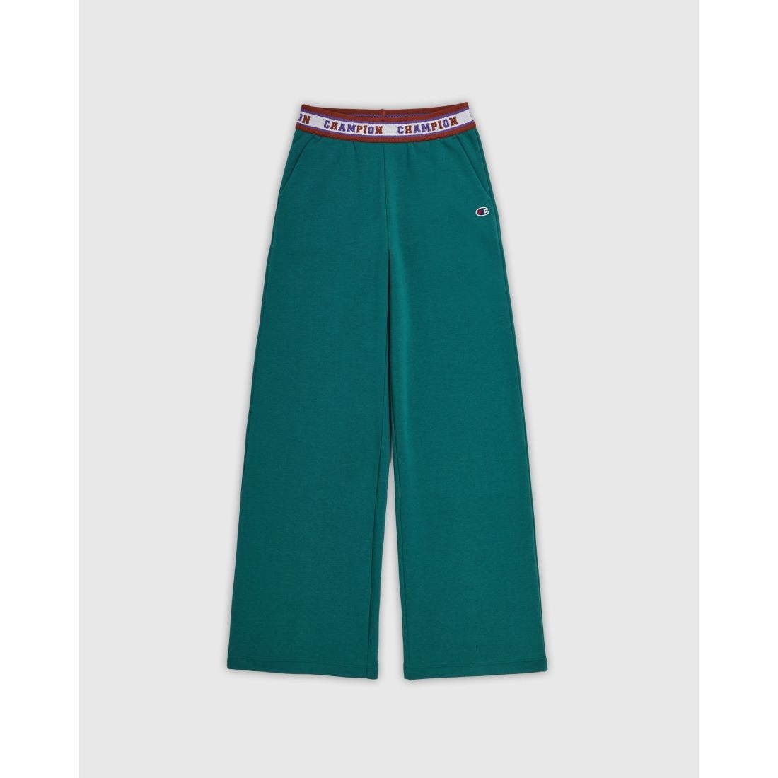 女款-ROCHESTER完美版型運動直筒寬褲-綠色（116634-GS571）