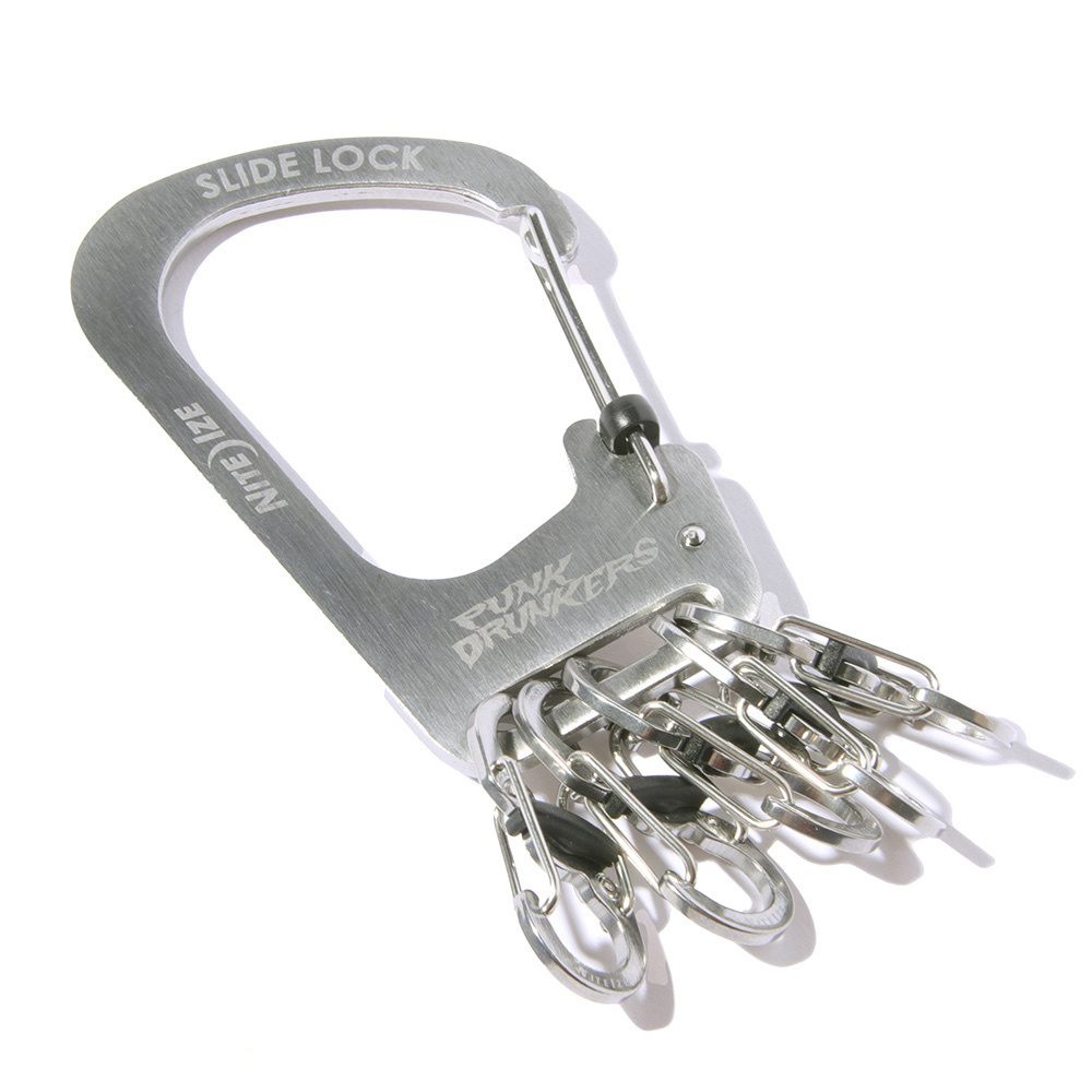 預訂2023/12月 PUNK DRUNKERS［PDSxNITE IZE］ギザロゴスライドロックカラビナ⚠️⚠️熱賣款‼️落單前請先PM查詢貨源