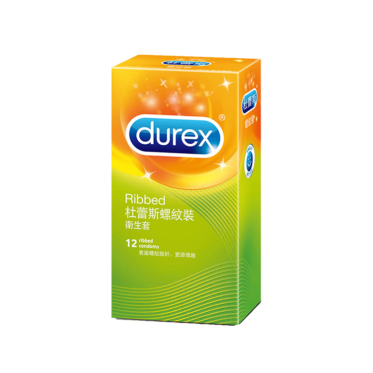 Durex 杜蕾斯 螺紋裝衛生套 (12入)