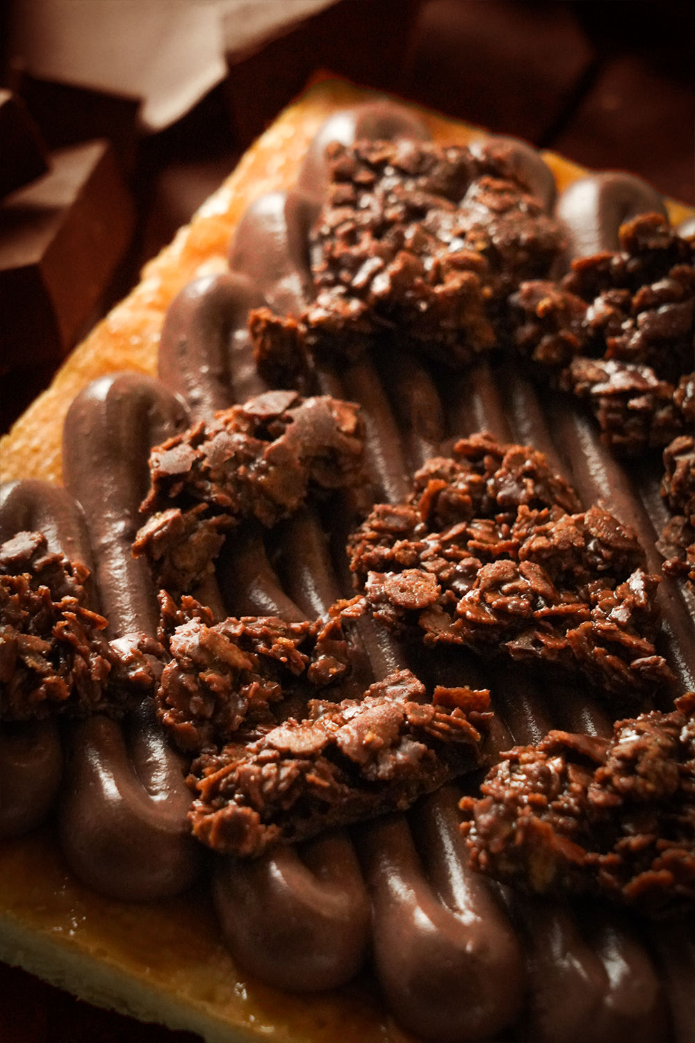 『 榛子朱古力 』 網格拿破崙 (15 & 20cm)