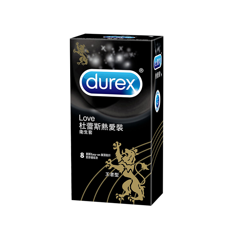 Durex 杜蕾斯  熱愛裝王者型衛生套 8入