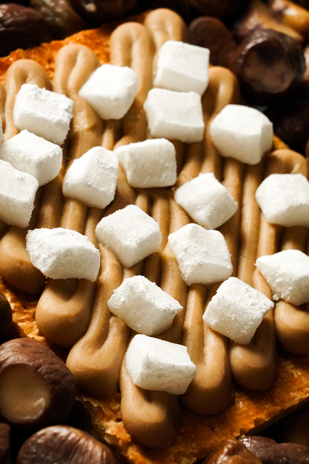 『 栗子麻糬 』 網格拿破崙 (15 & 20cm)