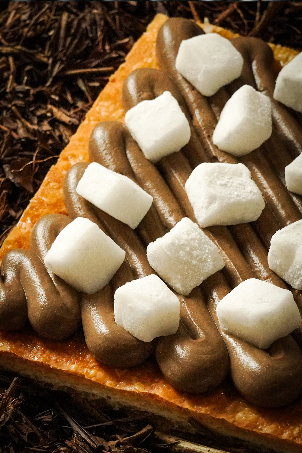 『 焙茶麻糬 』 網格拿破崙 (15 & 20cm)