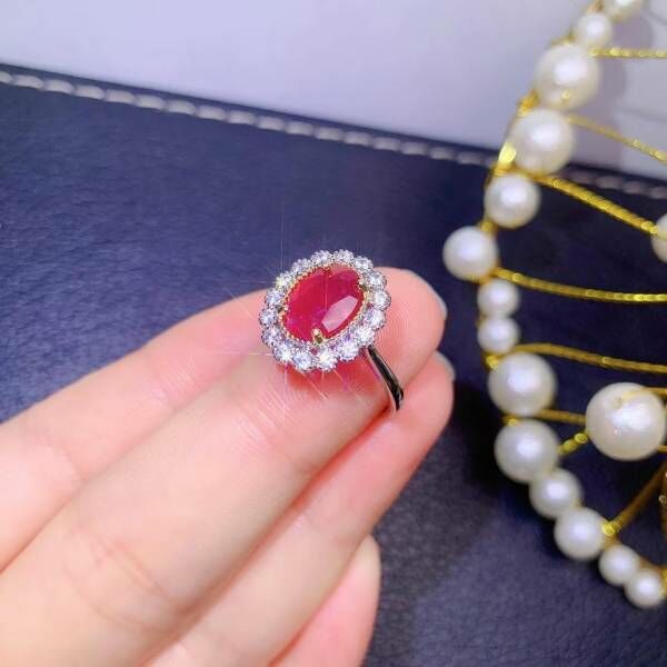 (11.24Y)高品質新燒緬甸紅寶石 戒指