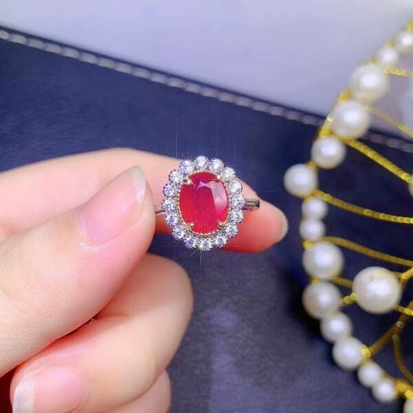 (11.24Y)高品質新燒緬甸紅寶石 戒指