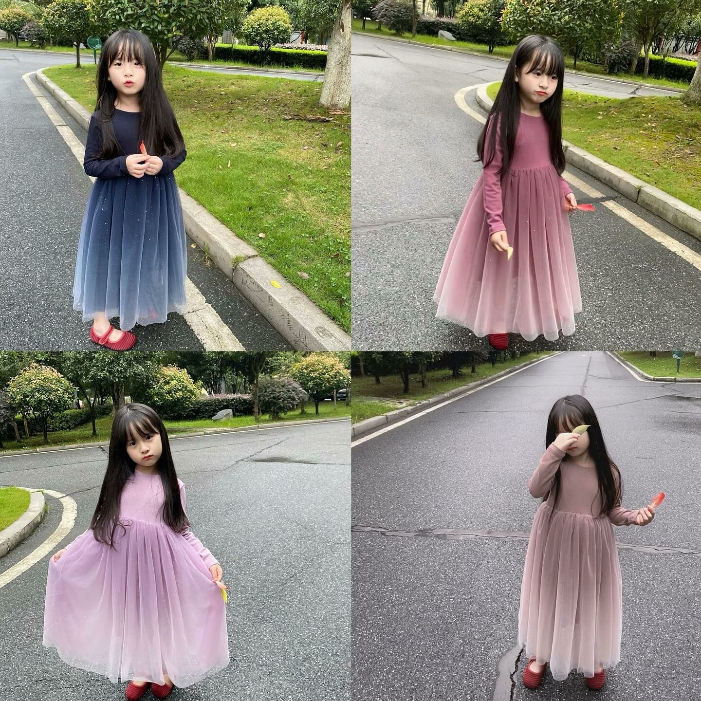 女鵝最愛!bling bling漸層夢幻紗裙