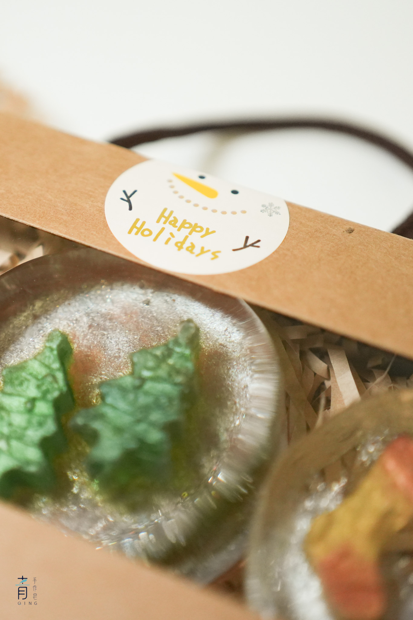 【青手作】聖誕香氛胺基酸皂3入|禮盒|交換禮物|聖誕節|送禮