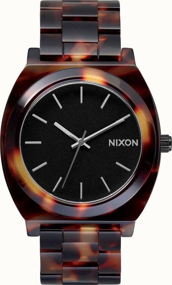 萬年鐘錶 - NIXON 尼克森  衝浪錶   Time Teller  獨特時尚玳瑁紋男錶 / 女錶  A327-646  錶徑40MM