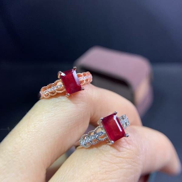 (11.24Y)高品質緬甸新燒紅寶石 戒指