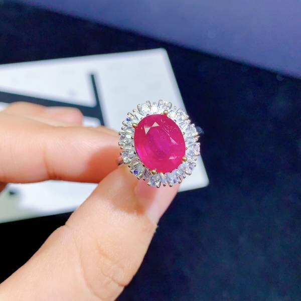 (11.24T)高品質緬甸紅寶石 戒指