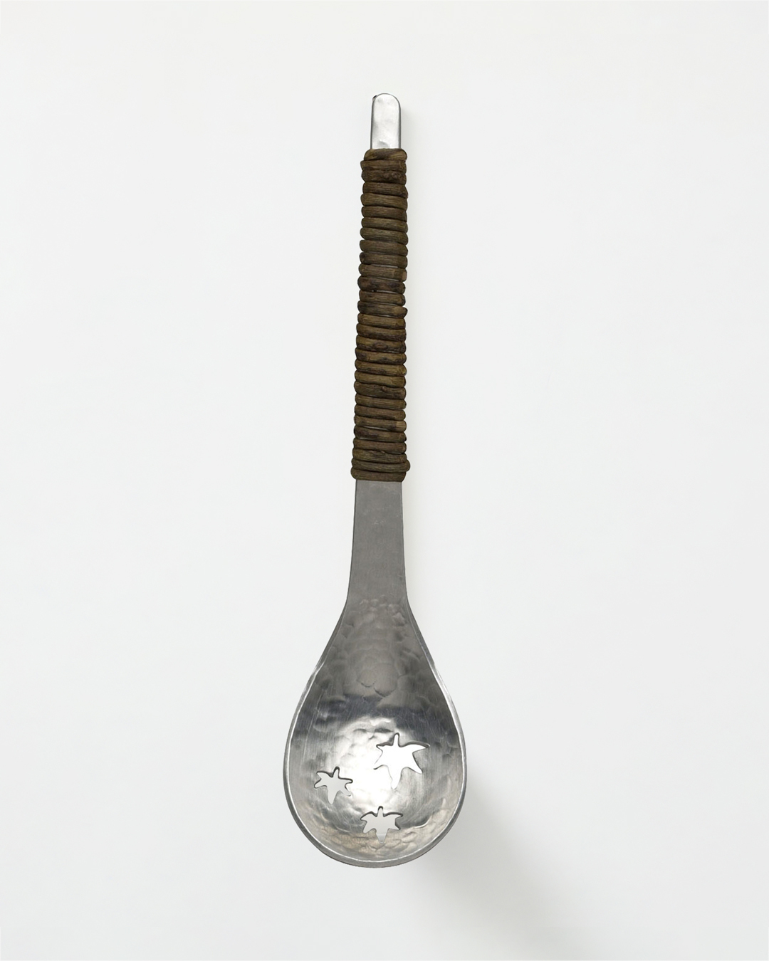 鎚目紋藤繞手柄 楓葉鋁網匙  | 相澤工房