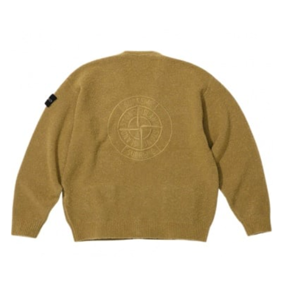 Supreme x Stone Island 23FW Bouclé Cardigan 針織外套