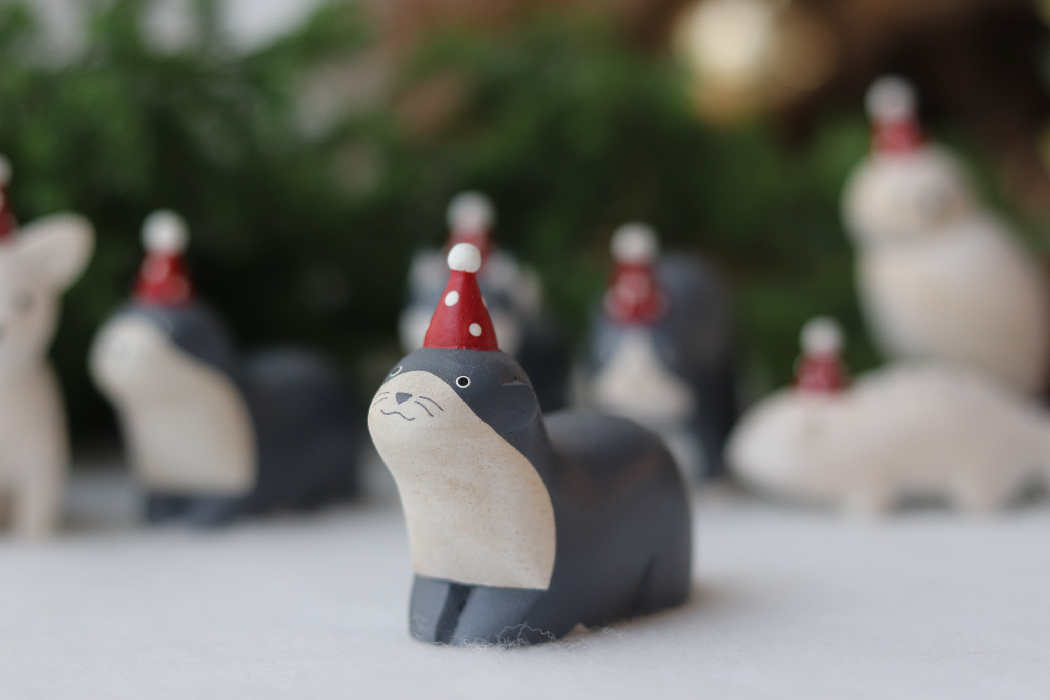 T-lab 聖誕限定 水獺 擺飾