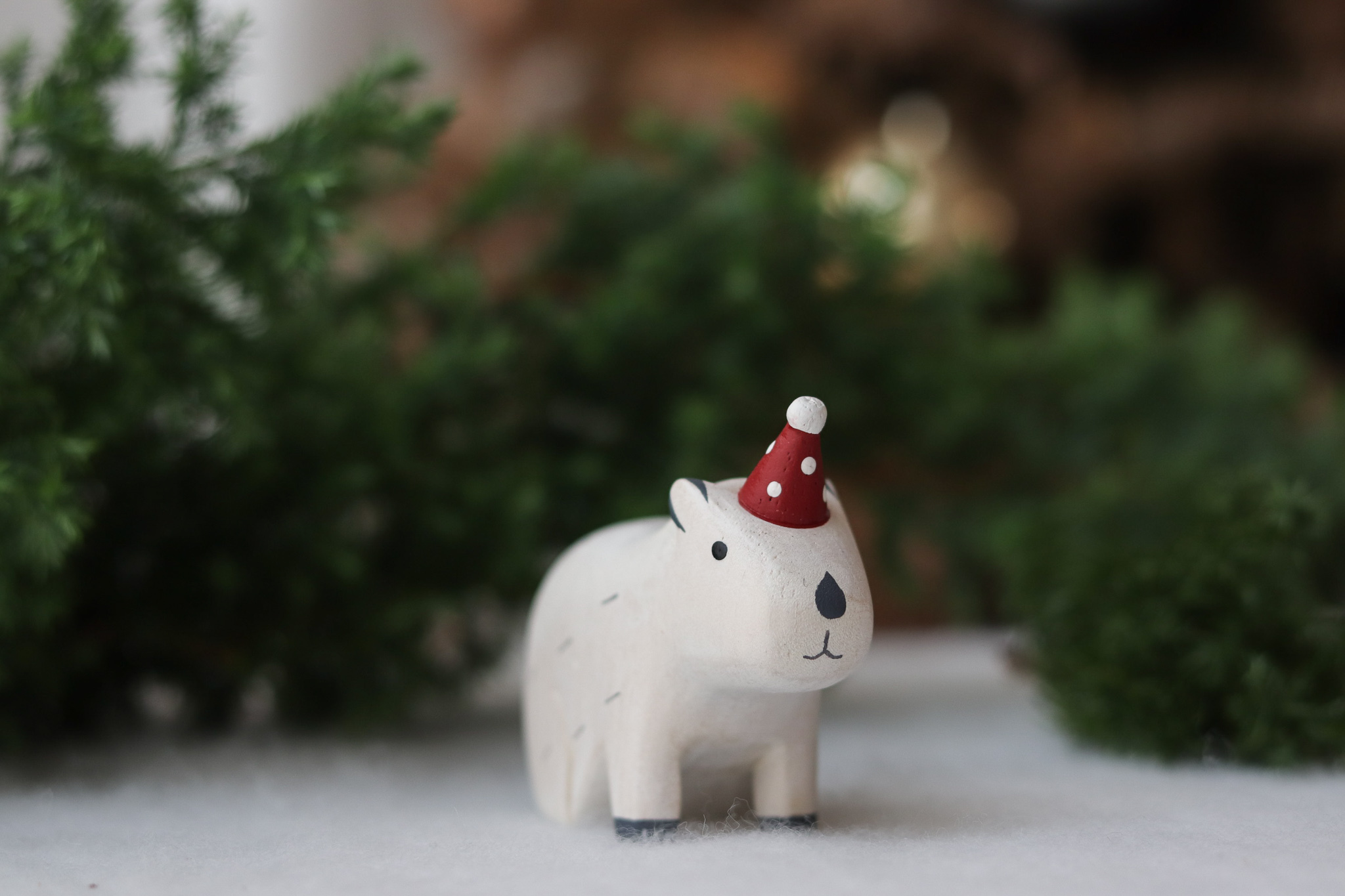 T-lab 聖誕限定 水豚君 擺飾