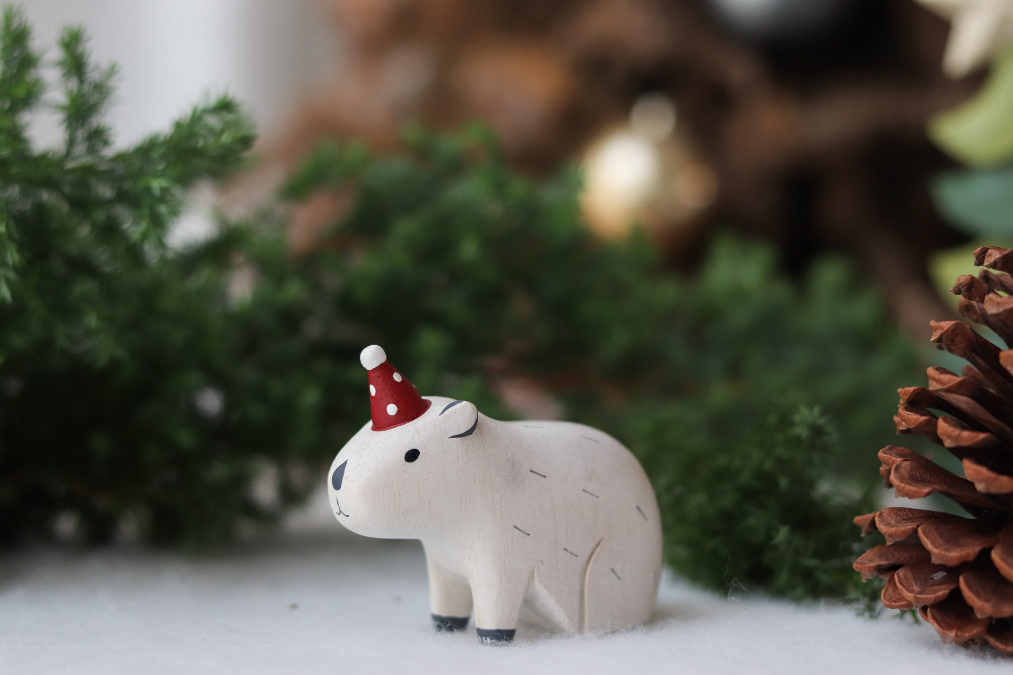 T-lab 聖誕限定 水豚君 擺飾