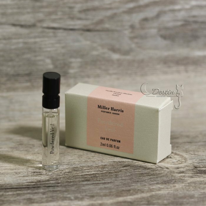Miller Harris 琥珀縭紗Powdered Veil 中性淡香精2mL 可噴式全新試管香水