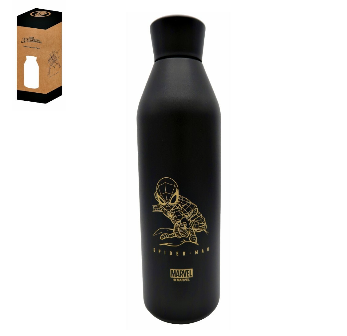 MARVEL - 真空冷熱不鏽鋼保溫杯 保溫壺 | 蜘蛛俠(600ml)