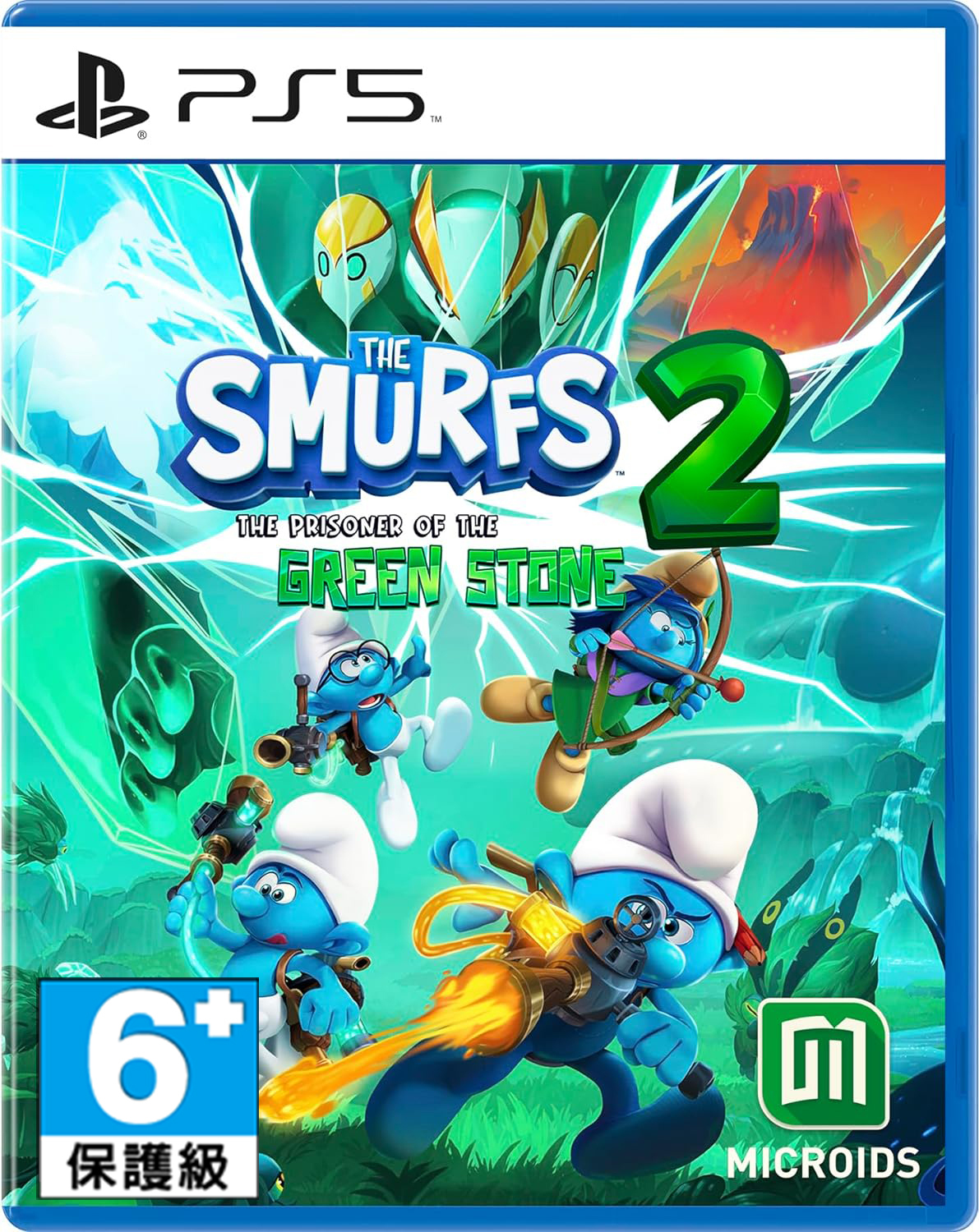 PS5 藍色小精靈 2 綠寶石的囚徒 中文版