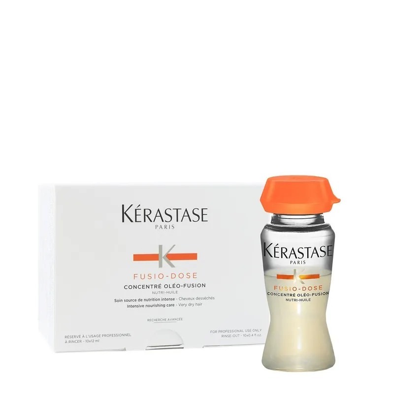 KÉRASTASE - Fusio-Dose 深度柔潤滋養1號精華濃縮劑 10 x 12ml