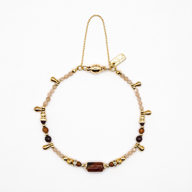 ｜人際｜秋日餘暉 – 紅瑪瑙 – 手鍊