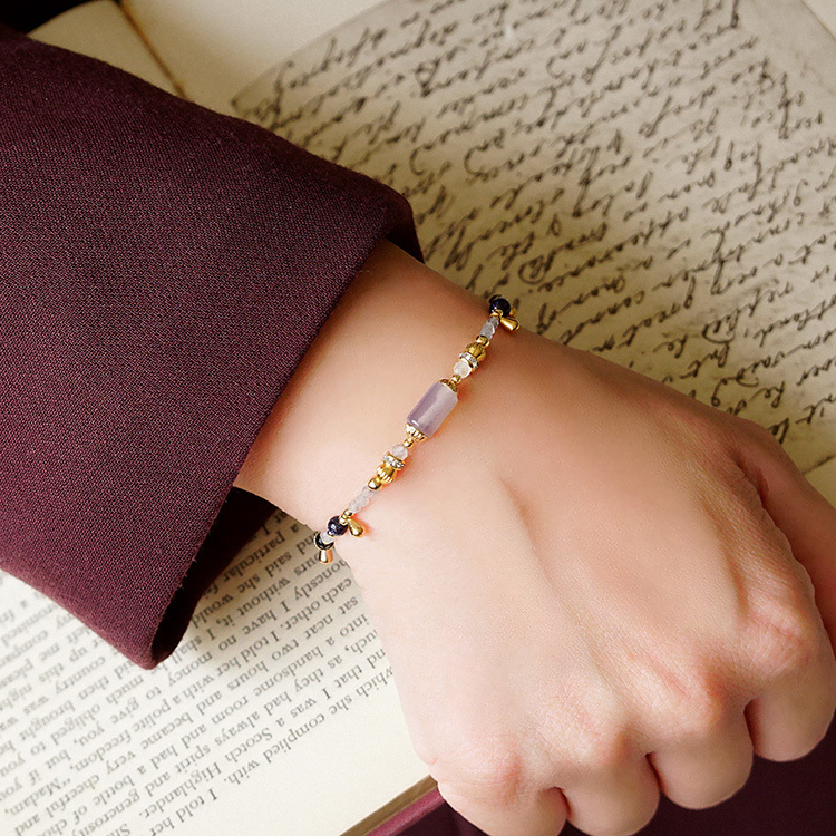 ｜健康｜秋日餘暉 – 灰瑪瑙 – 手鍊