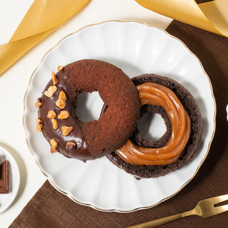 【Mister Donut】榛果可可多拿滋