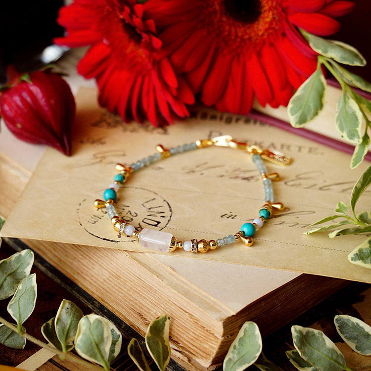 《官網限定》｜正能量｜秋日餘暉 – 白水晶 – 手鍊