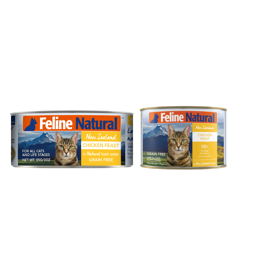 F9 Natural Canned Cat Food Chicken Feast．170g