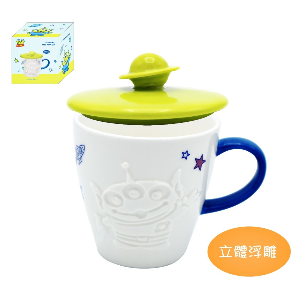 反斗奇兵 | 2D陶瓷杯連蓋(三眼仔)