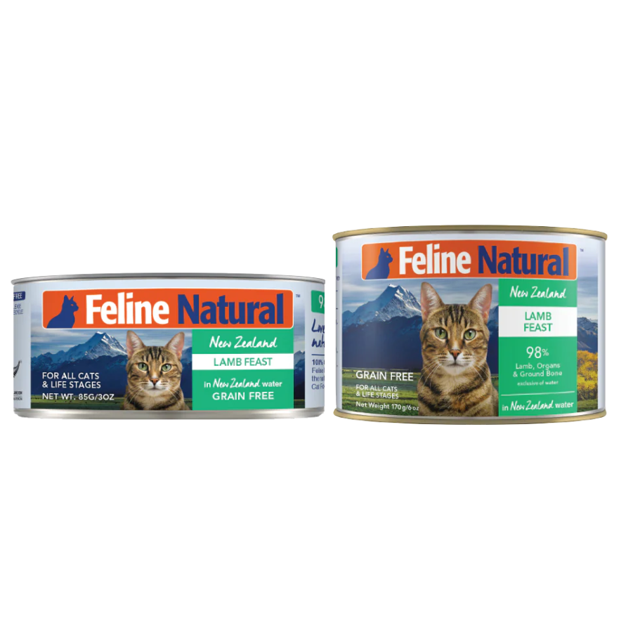 F9 Natural Canned Cat Food Lamb Feast．85g/170g