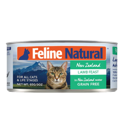 F9 Natural Canned Cat Food Lamb Feast．85g/170g