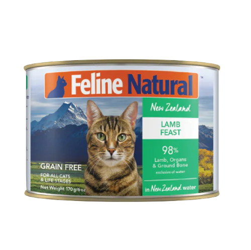 F9 Natural 貓罐頭系列 單一蛋白配方 羊肉盛宴．85g/170g