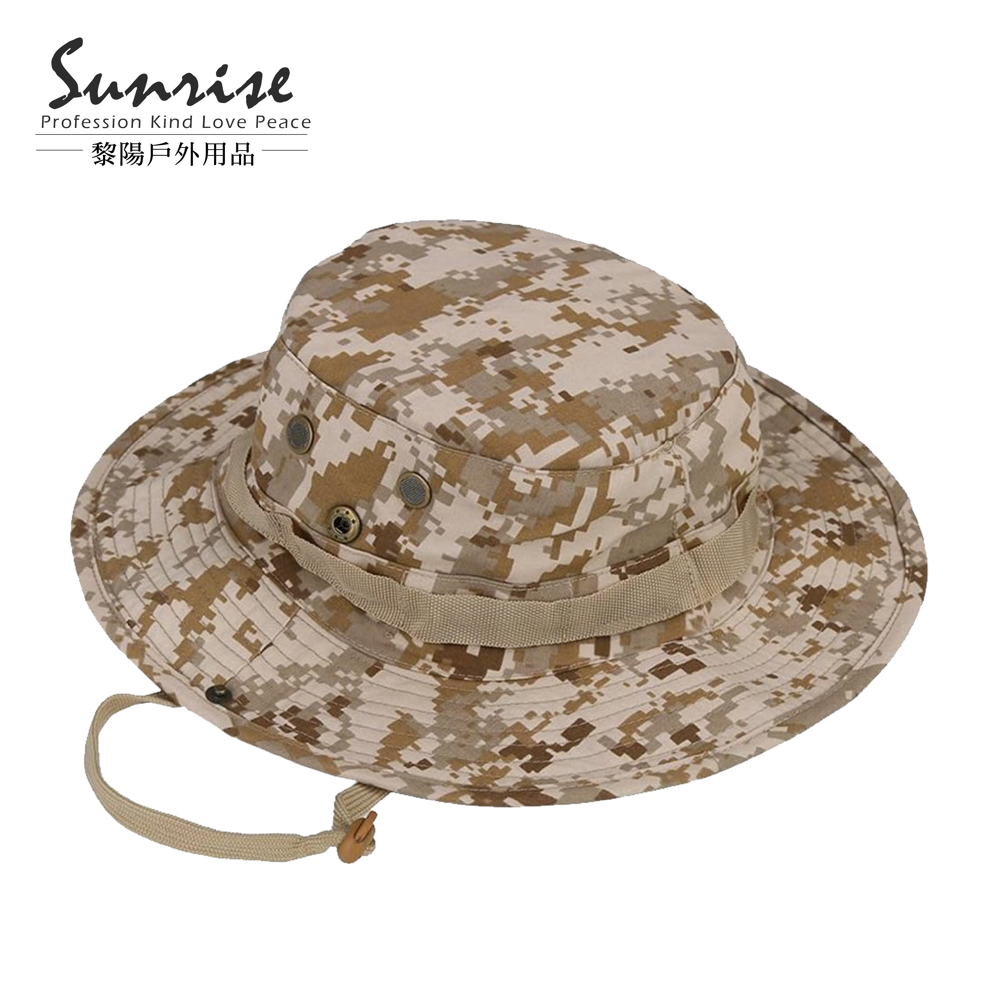 戶外軍風圓盤帽 (3色) 迷彩系列/素色 40CTP728