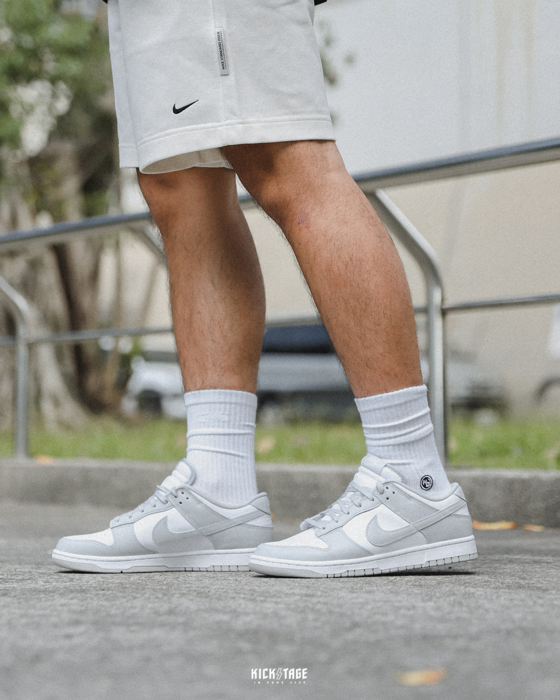 男鞋 NIKE DUNK LOW SMOKE GREY 白灰 大象灰 灰色 休閒鞋【HF5441-105】DUNKG