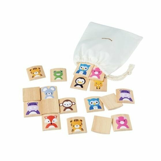《 PLAN TOYS 》木製 記憶遊戲
