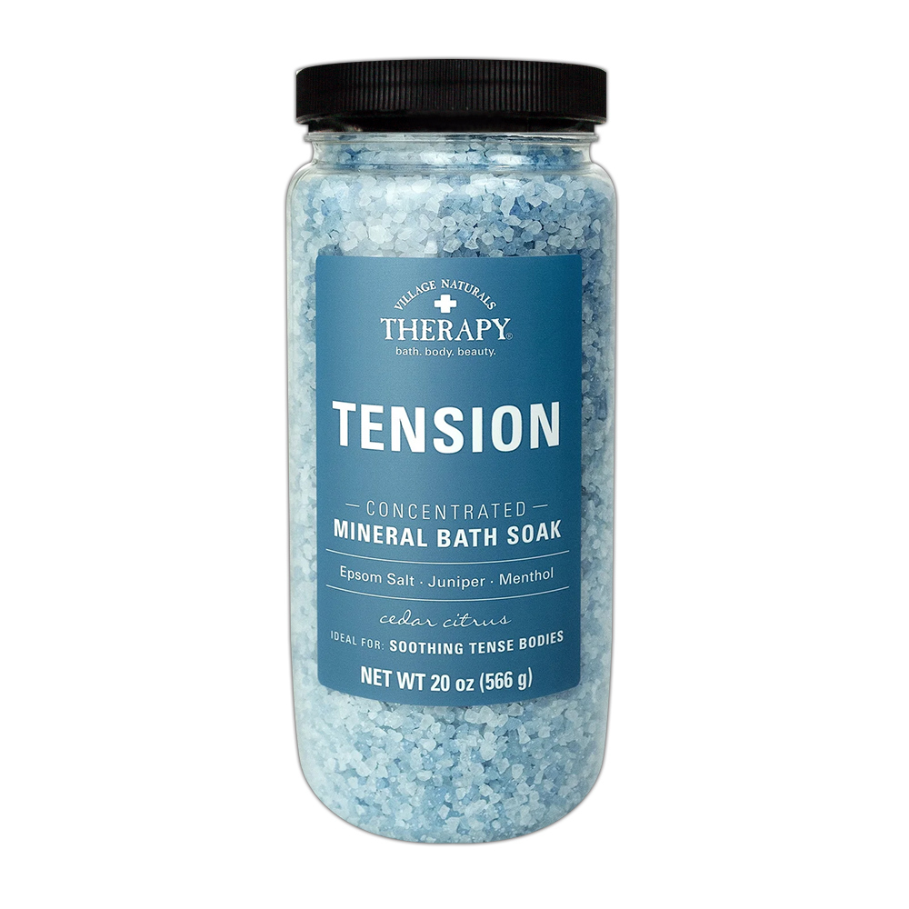 美國VN 自然莊園 柑橘薄荷精油沐浴鹽-藍(20oz/566g)