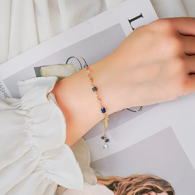 ｜正能量｜繁星點點 – 藍晶石 – 手鍊