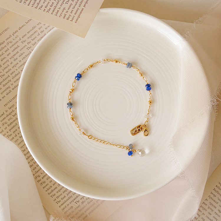 ｜正能量｜繁星點點 – 藍晶石 – 手鍊