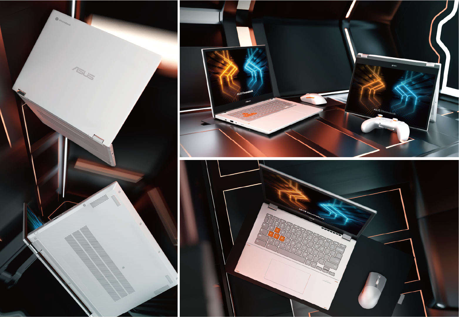 2023 年 iF 設計獎_ASUS Chromebook Vibe CX34 Flip | 筆記型電腦