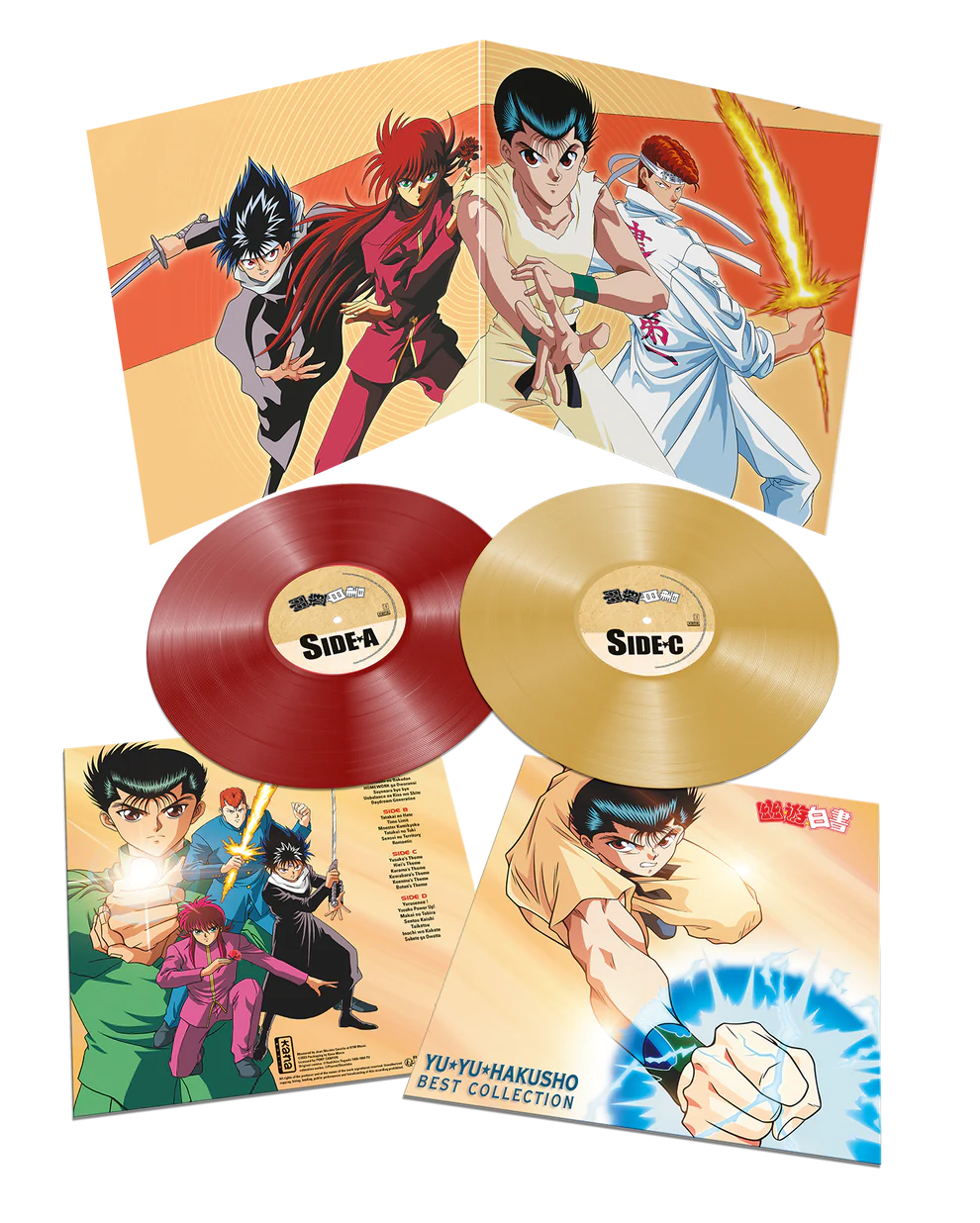 幽遊白書典藏版雙色彩膠 - Best Collection